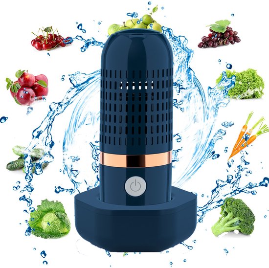 Pesticiden Reiniger Draadloos Ultrasone Groentewasser Blauw review