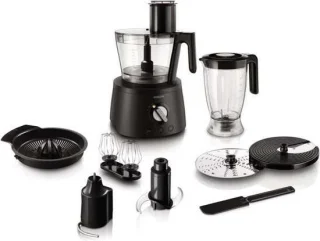Philips Avance HR7776/90 Foodprocessor Zwart