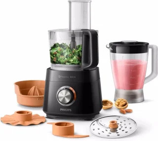 Philips Viva HR7510/10 Foodprocessor Zwart