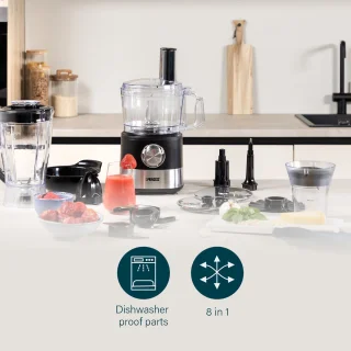 Princess 221054 Foodprocessor 8-in-1 1000W 2L