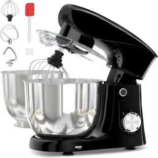 QUOVO® mixer met mengkom, zwart