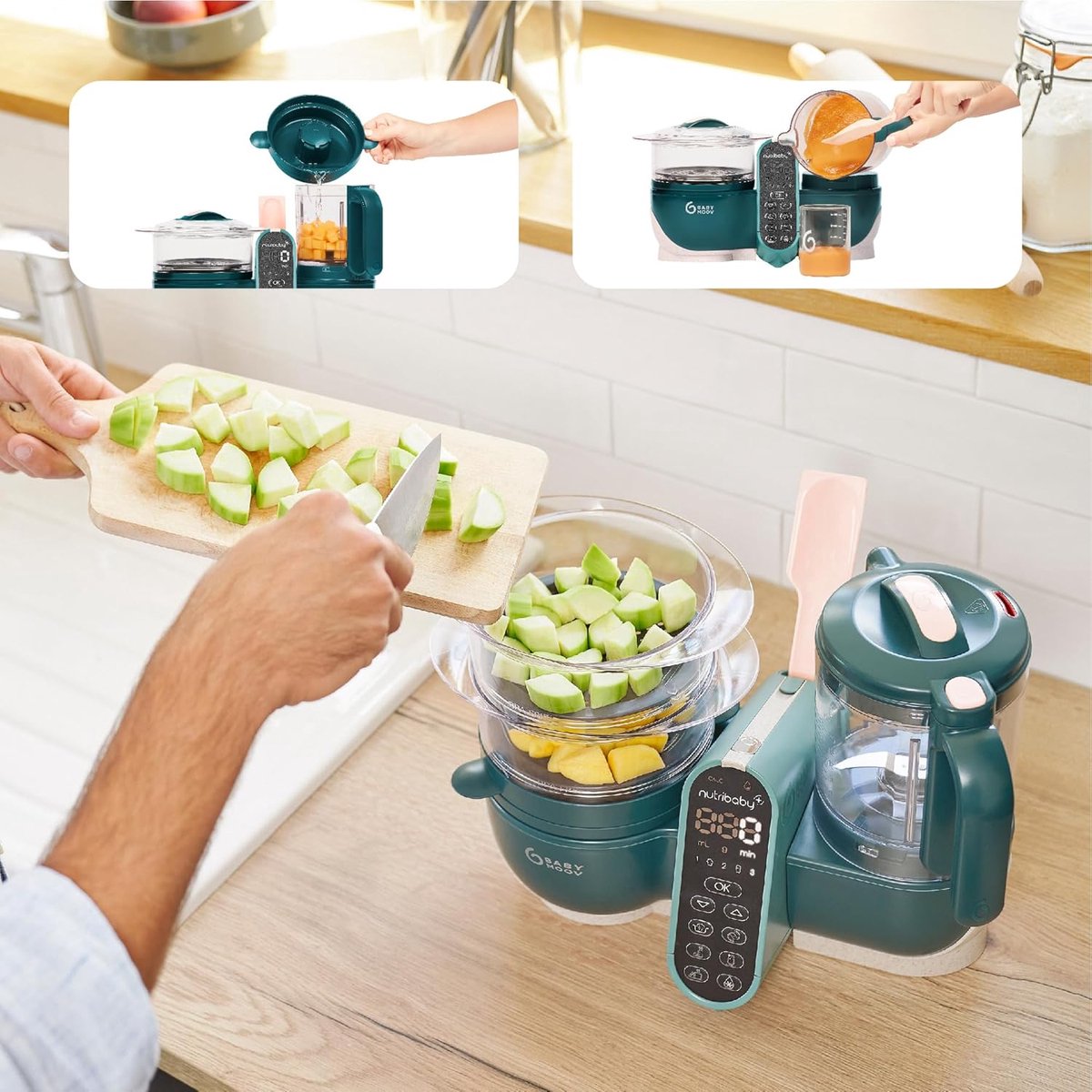 Wat vinden we goed aan de RFWR® 6-in-1 Baby Foodprocessor