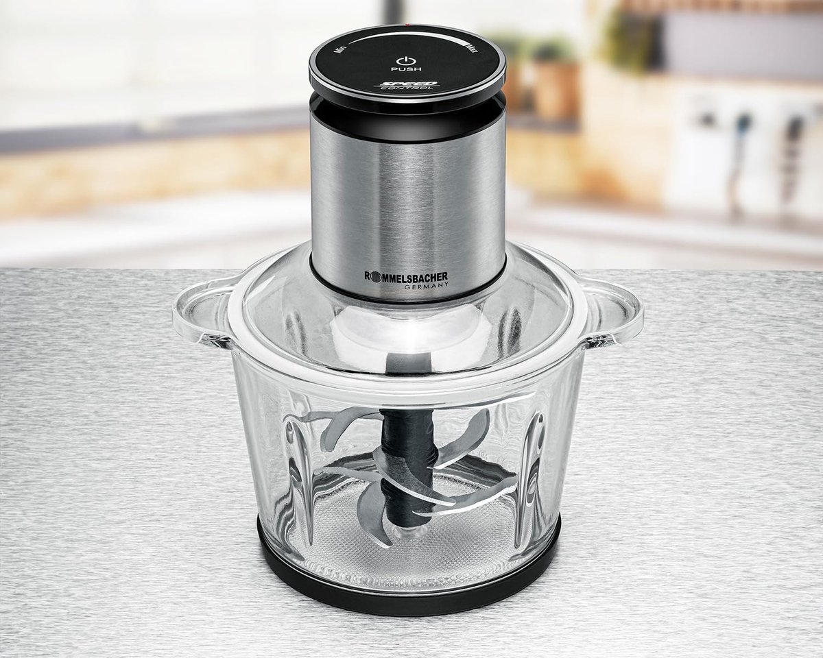 Wat vinden we goed aan de RFWR Multi Hakselaar RVS met XXL Glazen Container