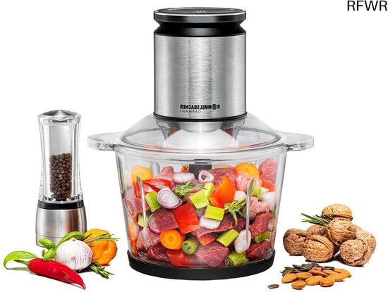 RFWR Multi Hakselaar RVS met XXL Glazen Container review