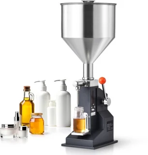 Roestvrijstalen Handmatige Pasteivulmachine 5-100 ml
