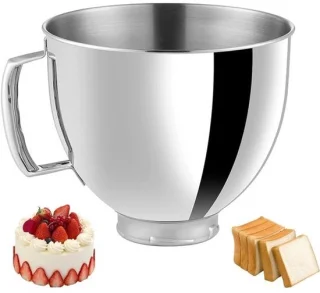 Roestvrijstalen kom 4.5-5 quart