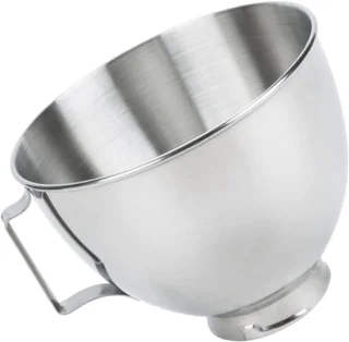Roestvrijstalen mengkom 22 cm zilver