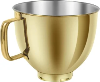 Roestvrijstalen mengkom 5 quart goud