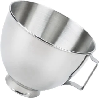 Roestvrijstalen mengkom - keukenmachine kom - 22 cm diameter - zilver