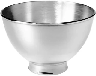 Roestvrijstalen mengkom - keukenmachine kom - 3 liter - zilver