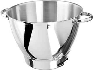 Roestvrijstalen mengkom voor keukenmachine - 4.6L - zilver
