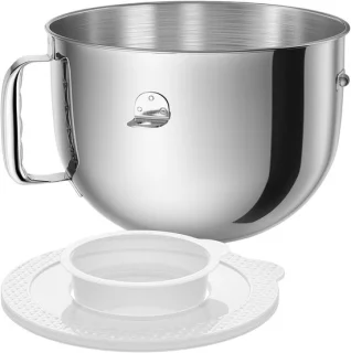 Roestvrijstalen mixerkom 6QT