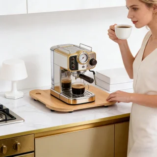 Rolplank voor keukenmachine 36x28cm houtkleur
