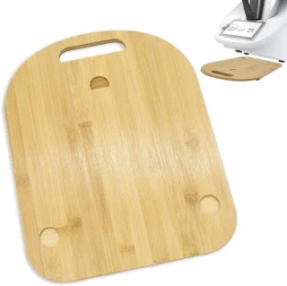 Rolplank voor keukenmachine van massief eikenhout, 38x31 cm