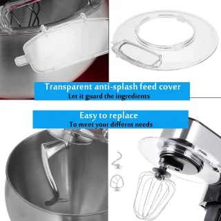 Royal Swiss Keukenrobot 12L met Blender en Vleesmolen Silver
