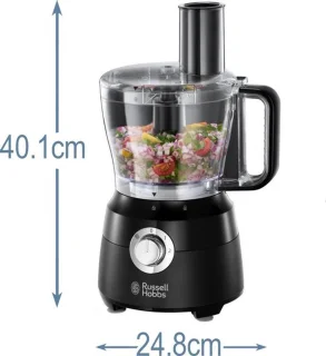 Russell Hobbs Desire Matte Black Foodprocessor 24732-56