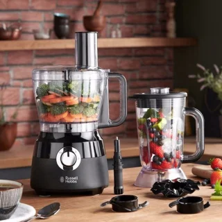 Russell Hobbs Desire Matte Black Foodprocessor 24732-56
