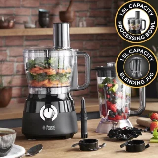 Russell Hobbs Desire Matte Black Foodprocessor 24732-56