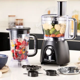 Russell Hobbs Desire Matte Charcoal Foodprocessor 27111-56