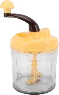 Salade spinner groentehakker mixer wit