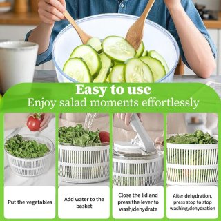 Wat vinden we goed aan de Saladewasmachine - Saladespinner