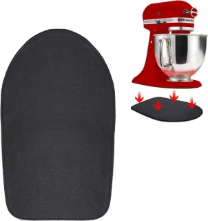 Schuifmat (mixerpad) voor keukenmachine, 4.3-4.8L, rood