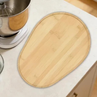 Schuifmat voor keukenrobot 40x30 cm houtkleur