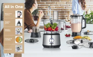 Severin KM 3892 Keukenmachine Foodprocessor 1200W