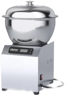 Spiraal deegmachine dubbel 8 kg zilver