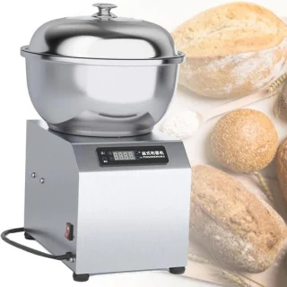 Spiraalkneder 8 kg zilver
