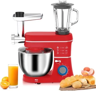 Staande mixer rood