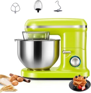 Staande mixer zilver