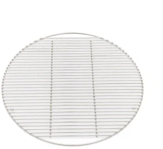 Stainless steel grill plate 57cm