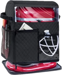 Stofhoes voor mixer en keukenmachine 42 x 38 x 26 cm grijs