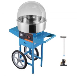 Suikerspinmachine met kar - Commercieel review