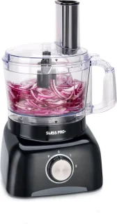 Swiss Pro+ SP800 Retro Foodprocessor 1.2L Super Black