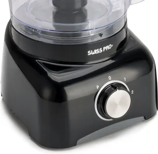 Swiss Pro+ SP800 Retro Foodprocessor 1.2L Super Black