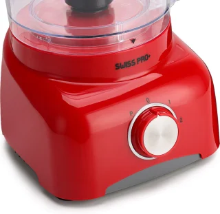 Swiss Pro+ SP800 Retro Foodprocessor Imperial Red