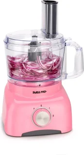 Swiss Pro+ SP800 Retro Foodprocessor - Super Pink