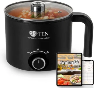 TEN® Soepmaker 1.9L Elektrisch Zwart