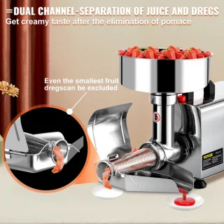 Tomatensaus Maker Elektrische Tomatenpers 370W