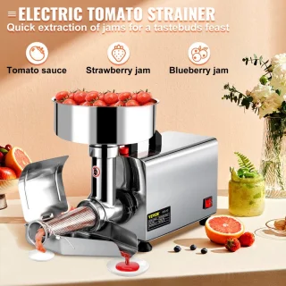Tomatensaus Maker Elektrische Tomatenpers 370W