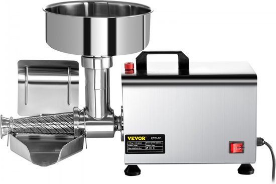 Tomatensaus Maker Elektrische Tomatenpers 370W review