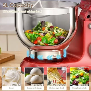 Traumheim XS-001 5L Standmixer Rood