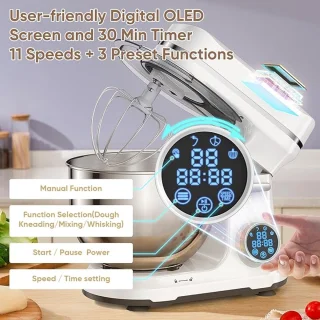 Traumheim XS-001 5L Standmixer wit