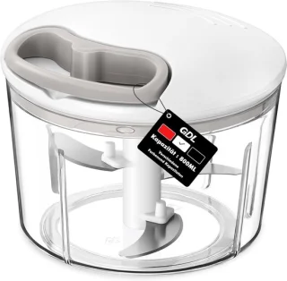 Uienhakker 800 ml grijs