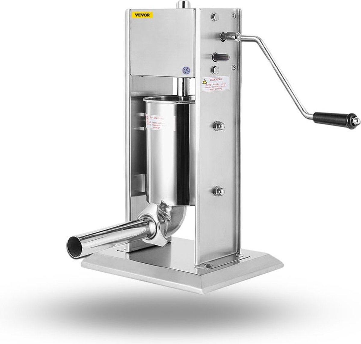 De Vevor 3L Verticale Worstmachine in één oogopslag