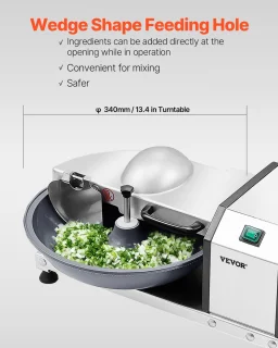 VEVOR Keukenmachine Groentesnijder