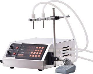 De VEVOR Vloeistofvulmachine Dubbel mondstuk in één oogopslag