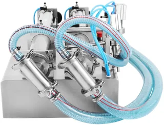 VEVOR Vloeistofvulmachine Dubbele kop